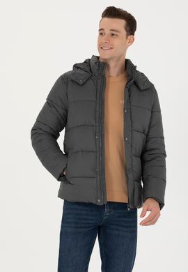 Erkek Antrasit Mont - 50271076011