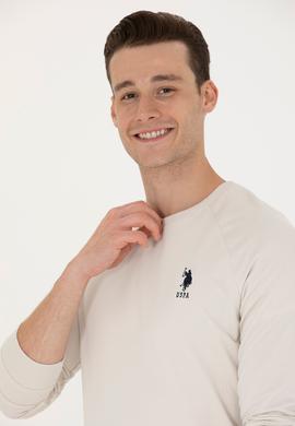 Erkek Taş Basic Sweatshirt - 50269412111