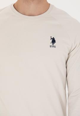 Erkek Taş Basic Sweatshirt - 50269412111