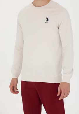 Erkek Taş Basic Sweatshirt - 50269412111