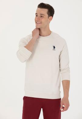 Erkek Taş Basic Sweatshirt - 50269412111