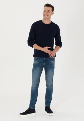 Erkek Mavi Jean Pantolon - 50272551026