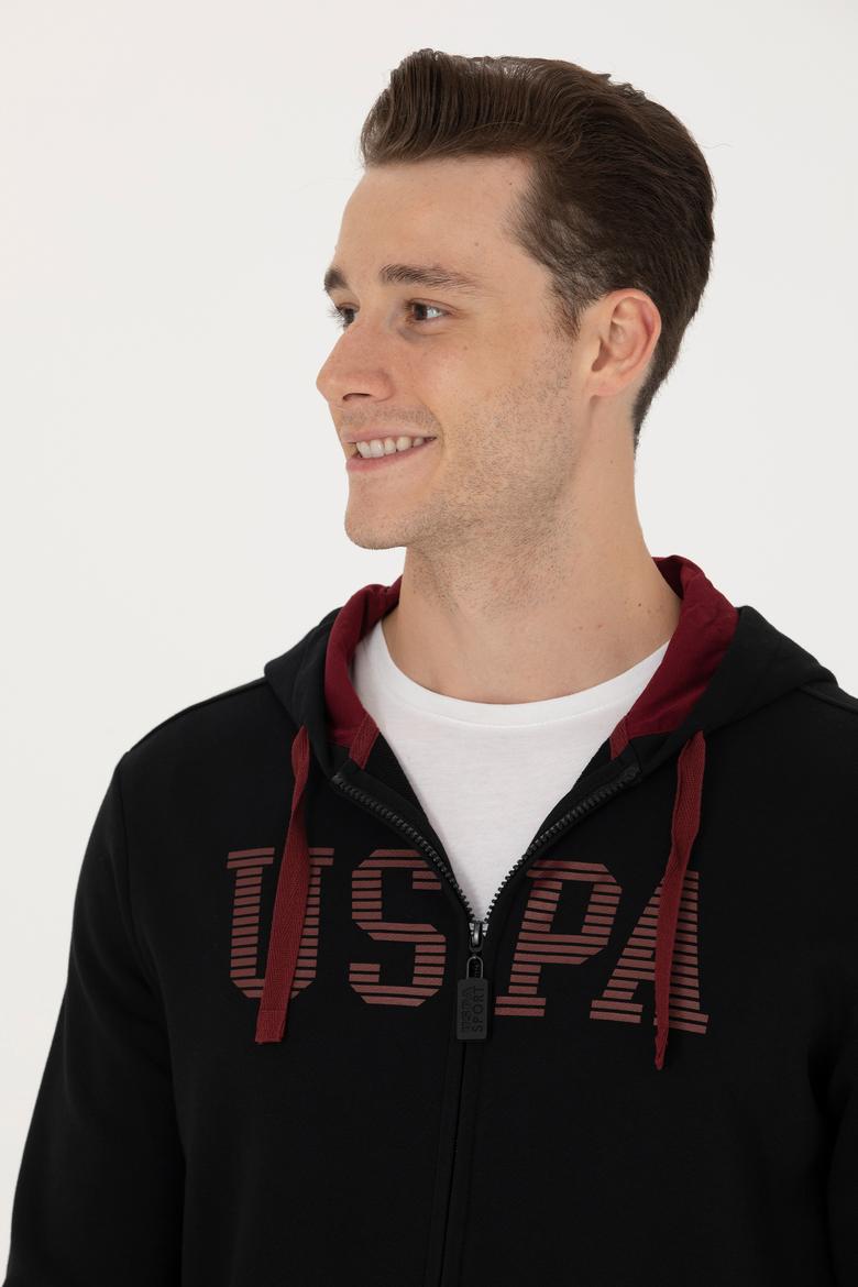 Erkek Siyah Örme Hırka - 50273738008