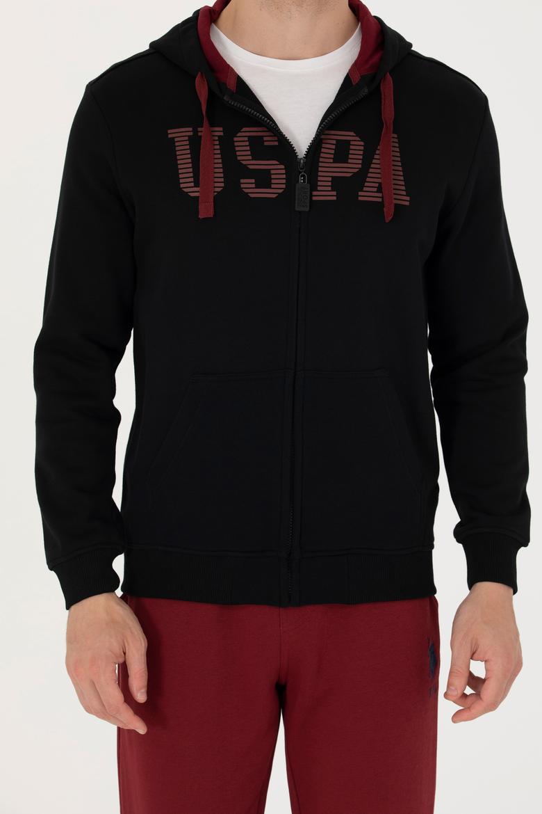 Erkek Siyah Örme Hırka - 50273738008