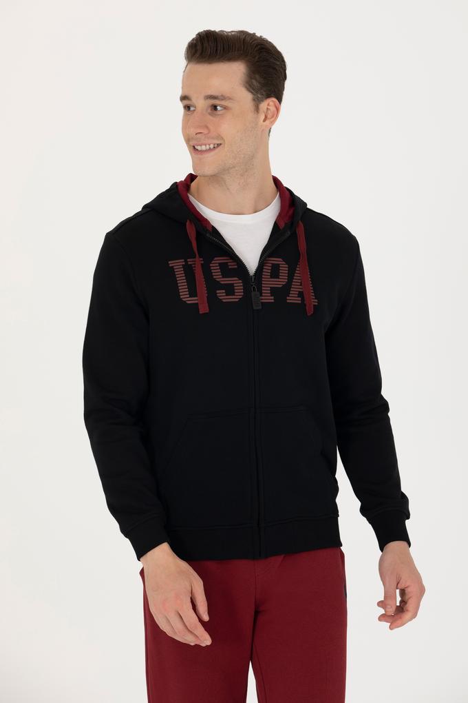 Erkek Siyah Örme Hırka