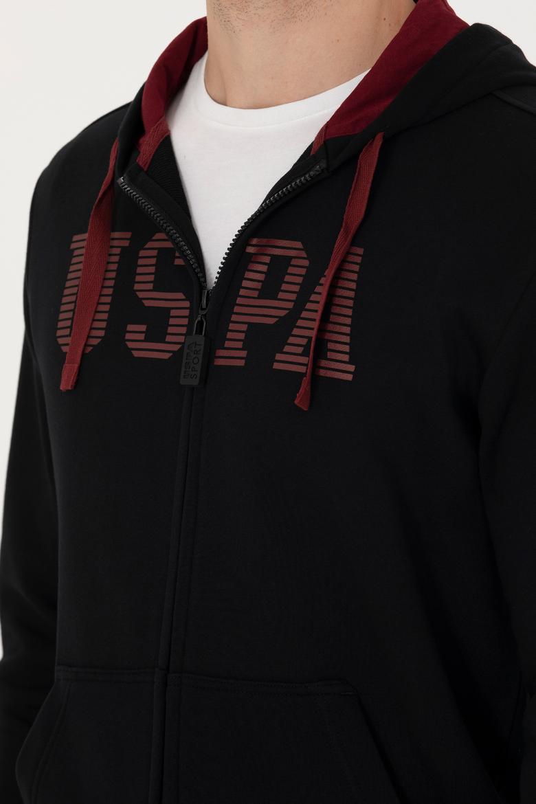 Erkek Siyah Örme Hırka - 50273738008