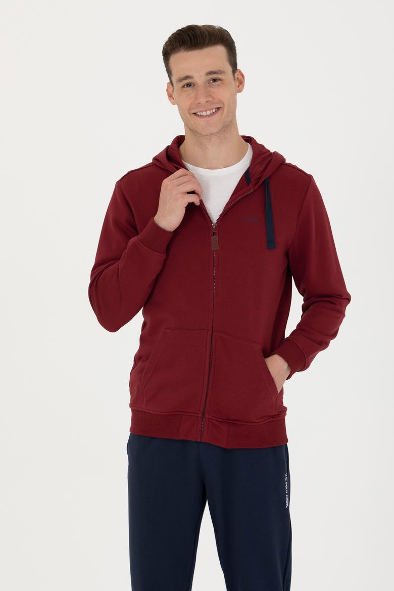 Erkek Bordo Sweatshirt - 50273717111