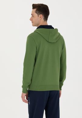 Erkek Yeşil Örme Hırka - 50273738127