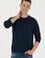Erkek Lacivert Basic Sweatshirt