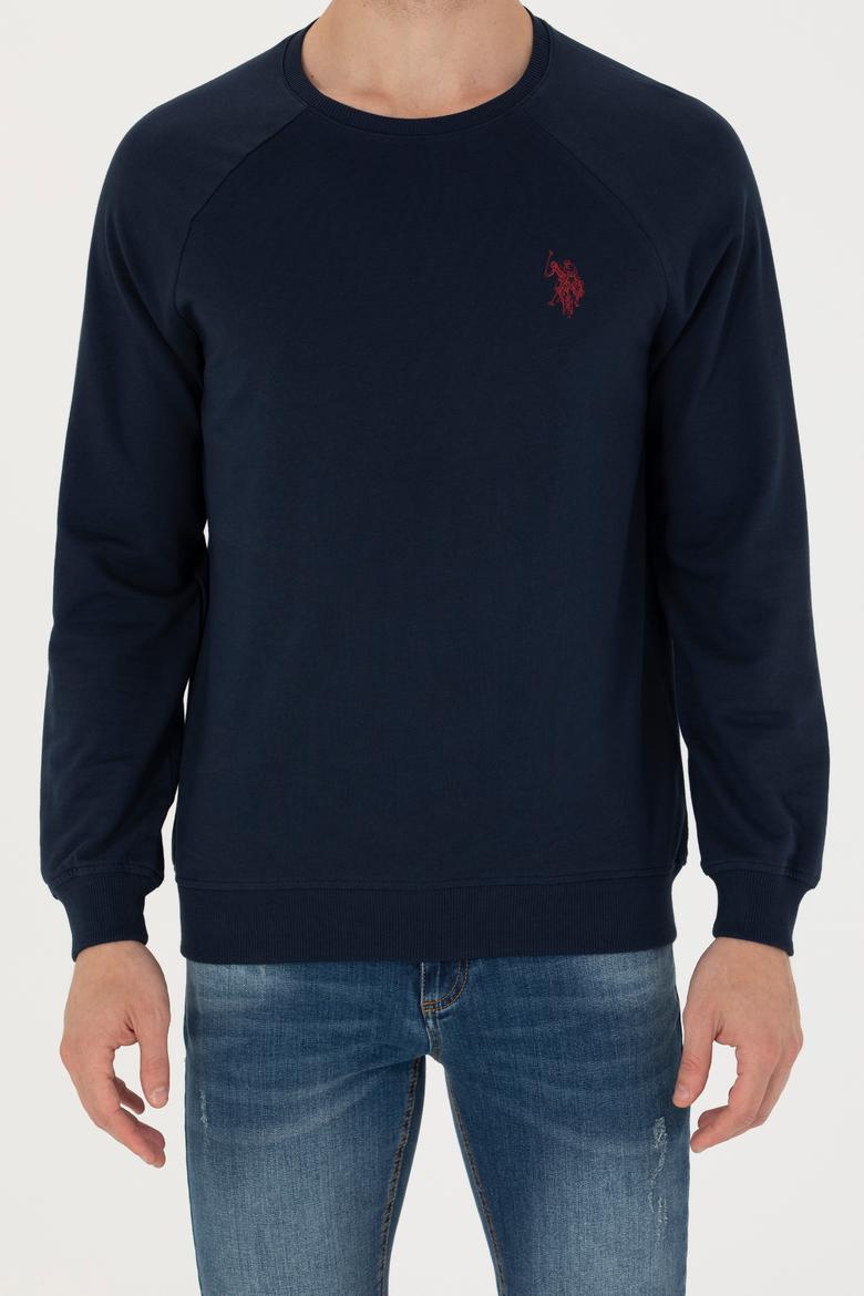 Erkek Lacivert Basic Sweatshirt - 50274090043