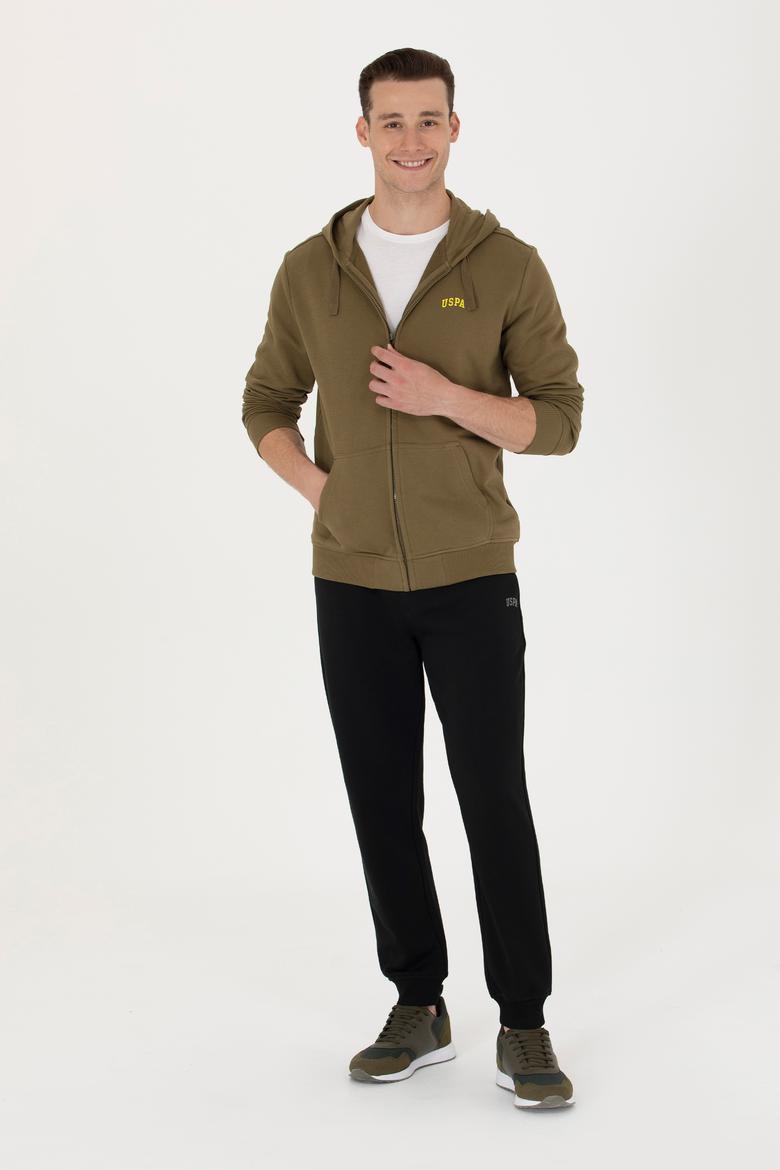 Erkek Haki Örme Hırka - 50276152016