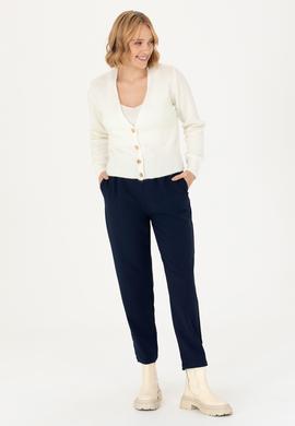 Kadın Ekru Triko Hırka - 50269494046