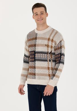 Erkek Taş Melanj Kazak - 50270969015