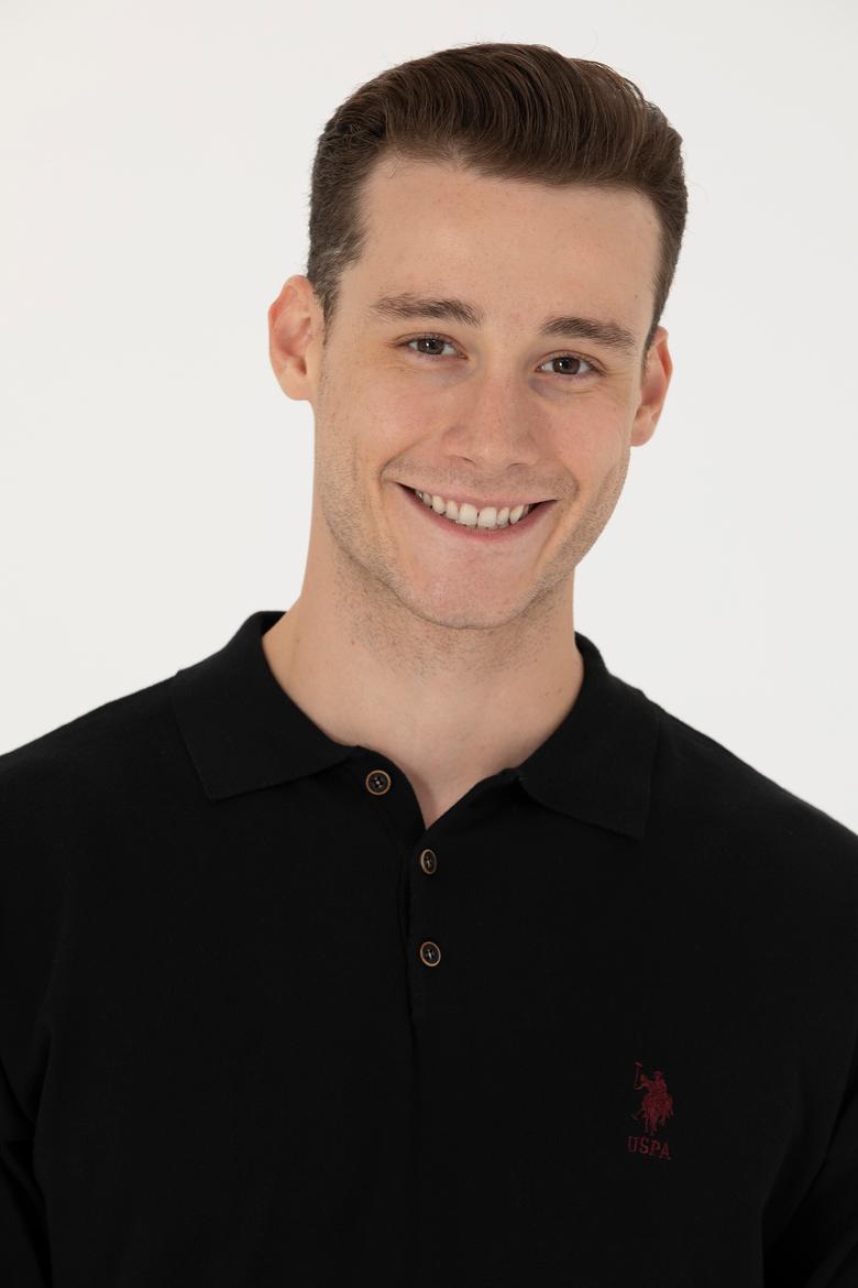 Erkek Siyah Basic Kazak - 50275845033