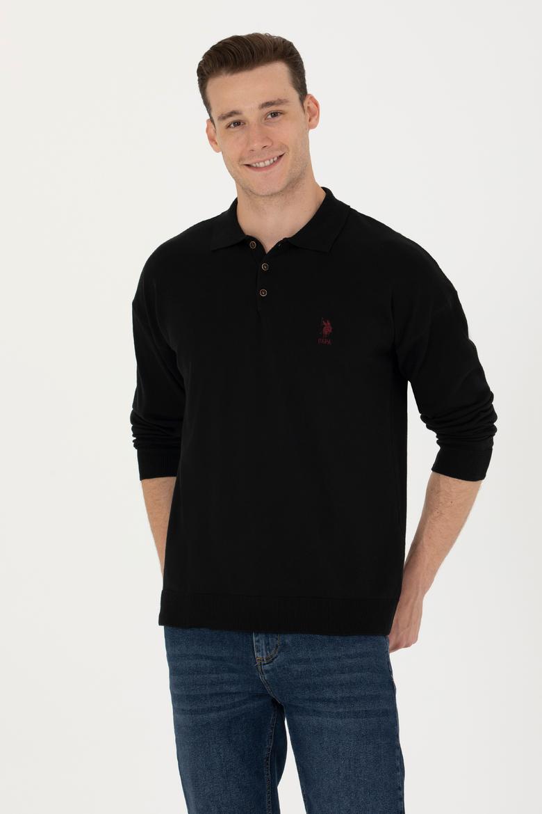 Erkek Siyah Basic Kazak - 50275845033