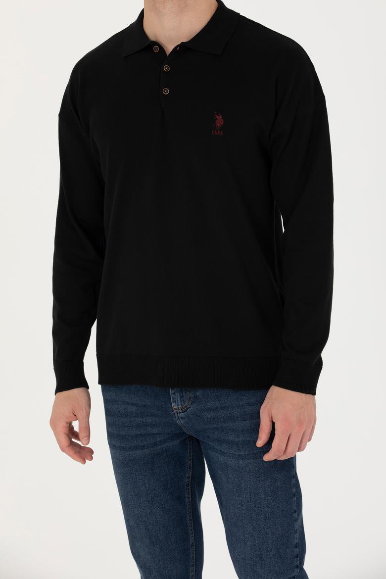 Erkek Siyah Basic Kazak - 50275845033