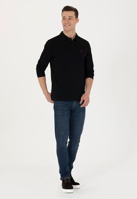 Erkek Siyah Basic Sweatshirt - 50269405141