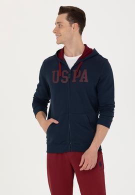 Erkek Lacivert Örme Hırka - 50273738017