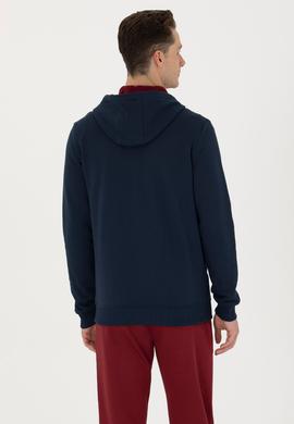 Erkek Lacivert Örme Hırka - 50273738017