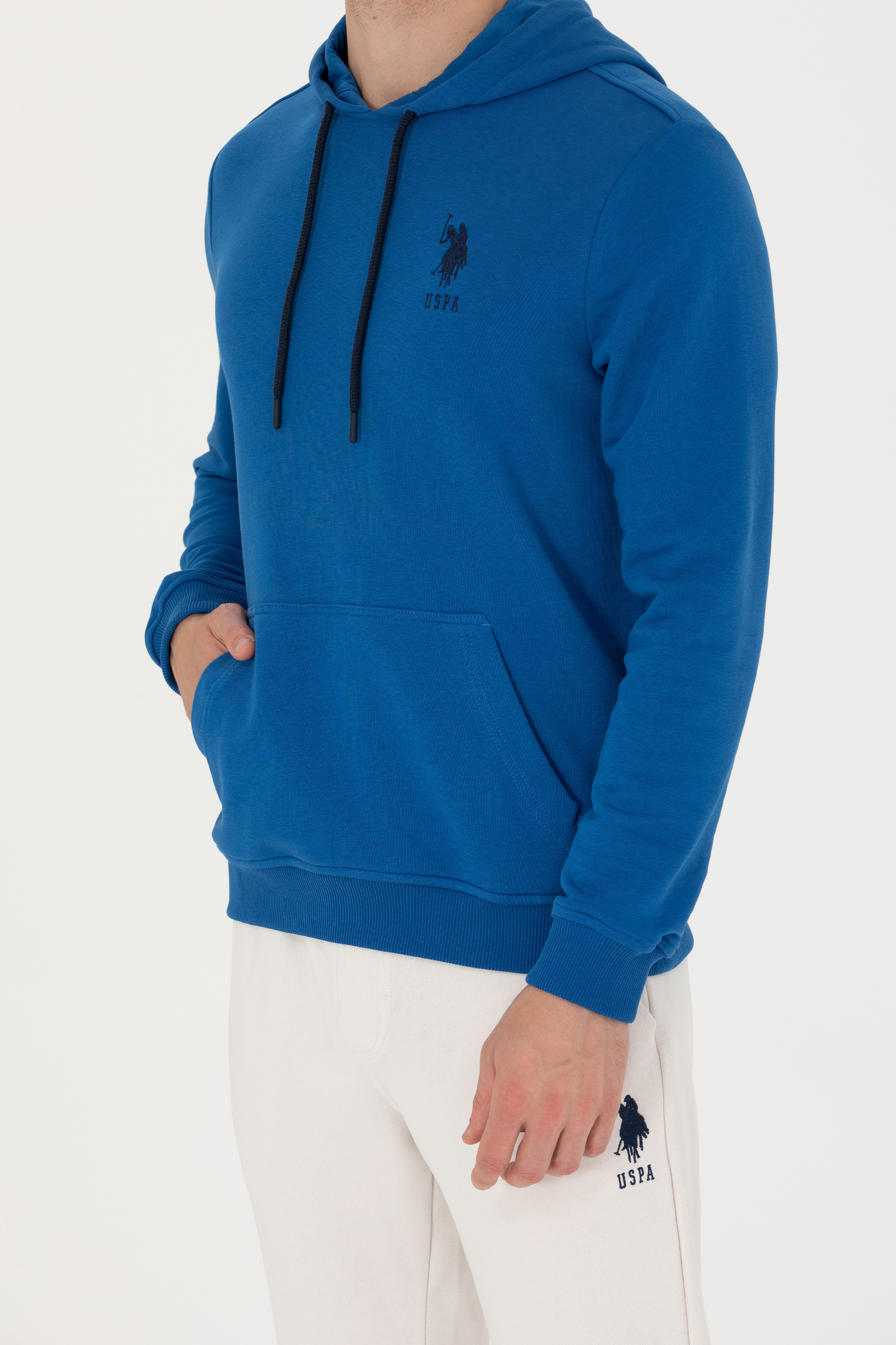 Erkek Saks Basic Sweatshirt - Image 6