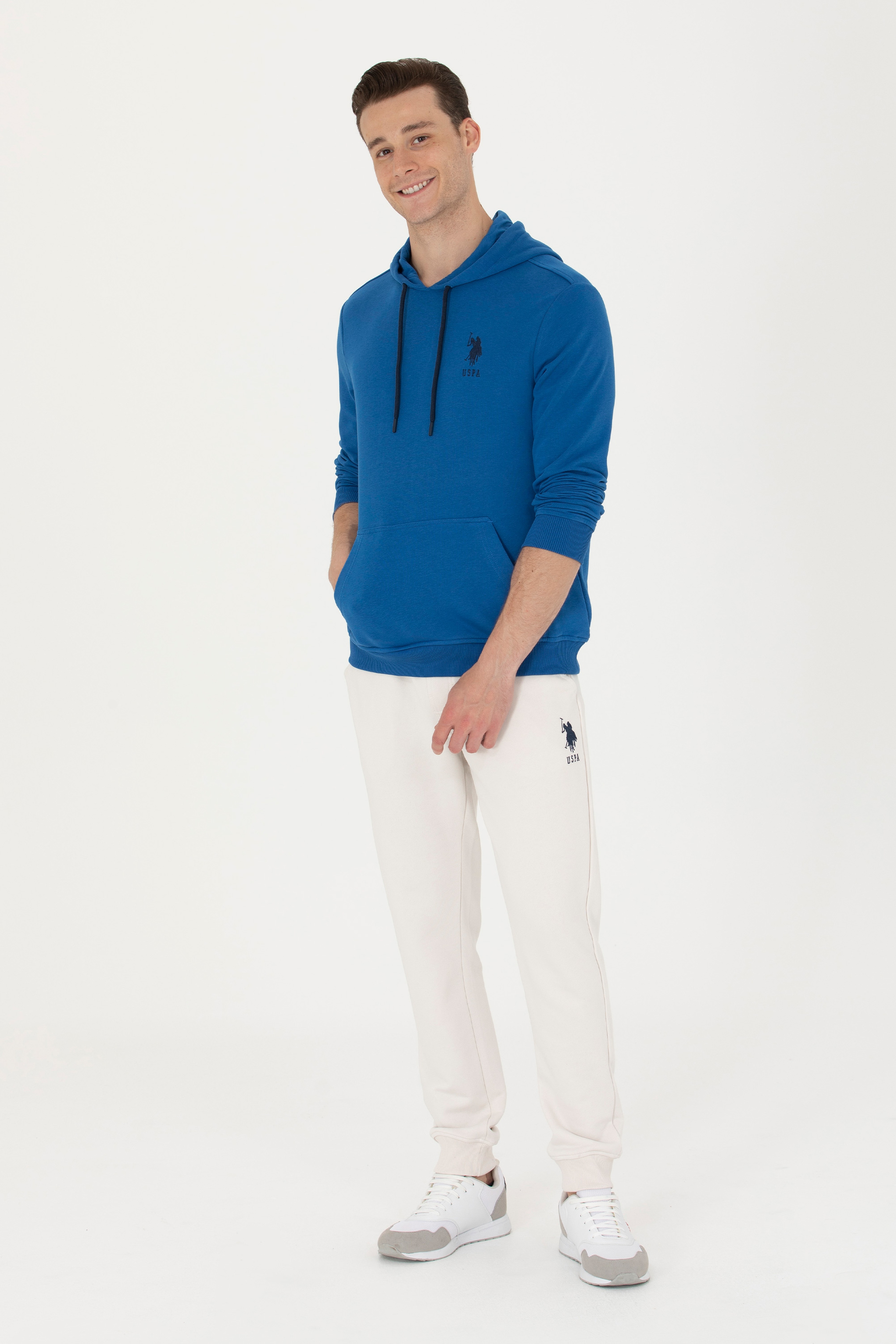 Erkek Saks Basic Sweatshirt