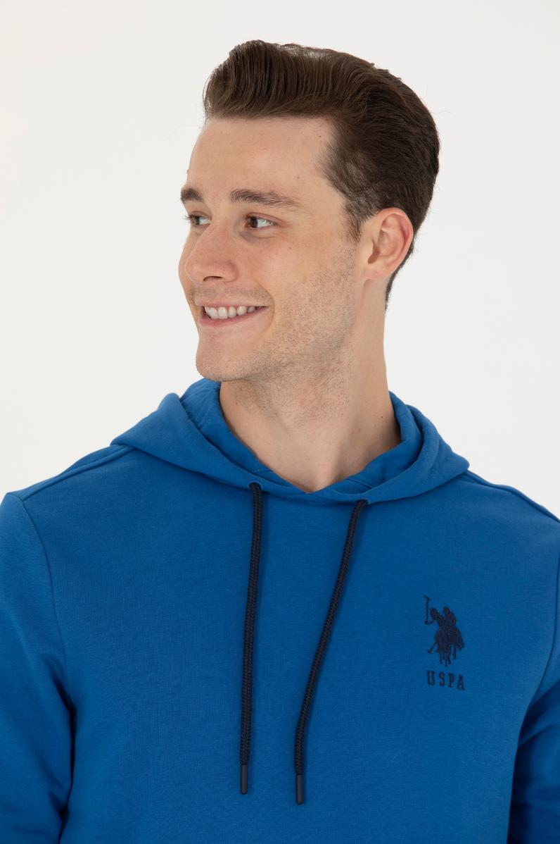 Erkek Saks Basic Sweatshirt