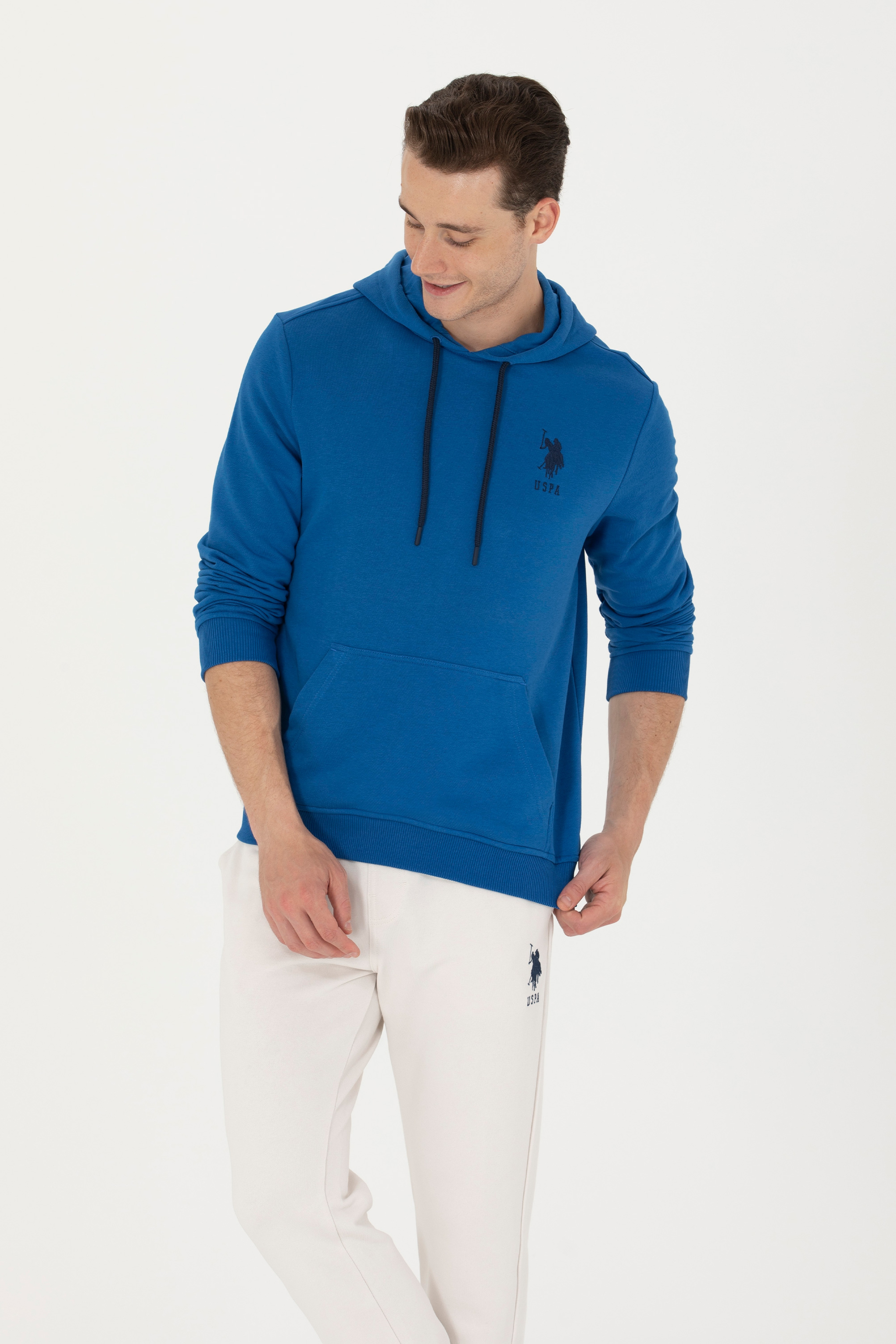 Erkek Saks Basic Sweatshirt - Image 1