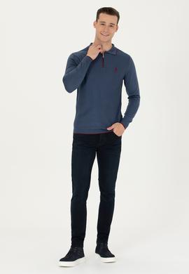 Erkek İndigo Kazak - 50256192003