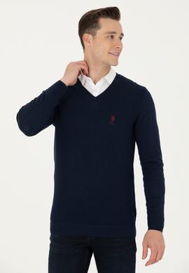 Erkek Lacivert Basic Kazak - 50269004009