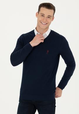 Erkek Lacivert Basic Kazak - 50269004009