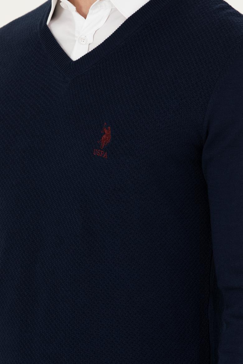 Erkek Lacivert Basic Kazak - 50269004009