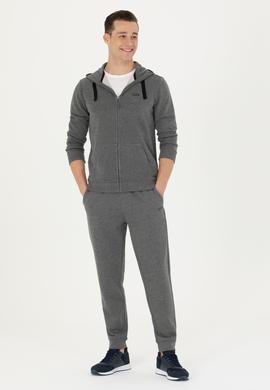 Erkek Antrasit Melanj Eşofman Altı - 50276112027