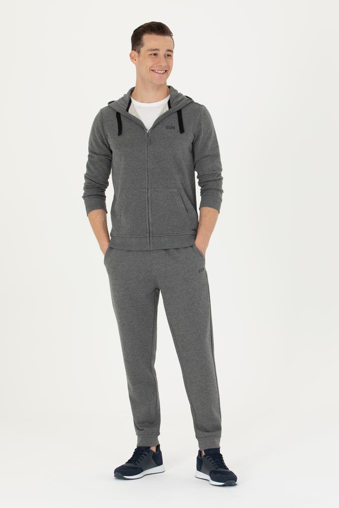 Erkek Antrasit Melanj Eşofman Altı