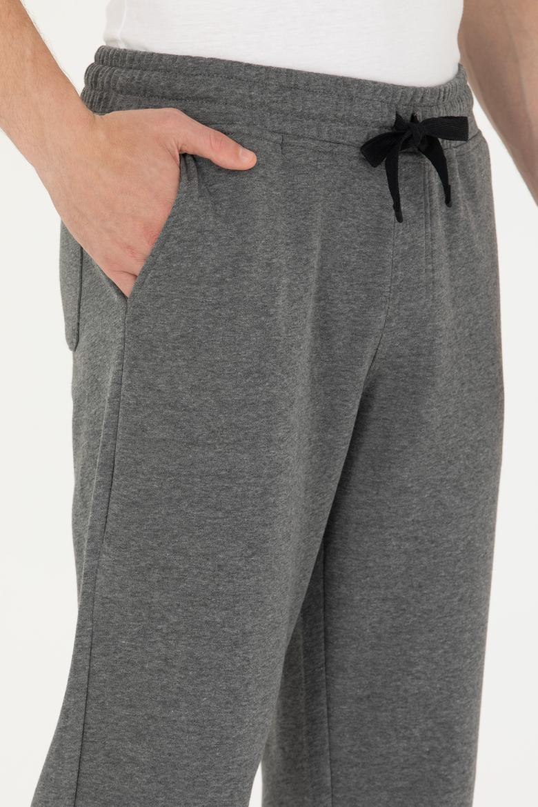 Erkek Antrasit Melanj Eşofman Altı - 50276112027