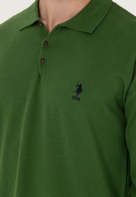 Erkek Yeşil Basic Kazak - 50275845037