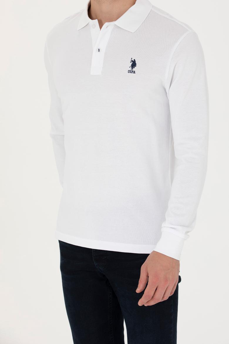 Erkek Beyaz Basic Sweatshirt - 50269403009