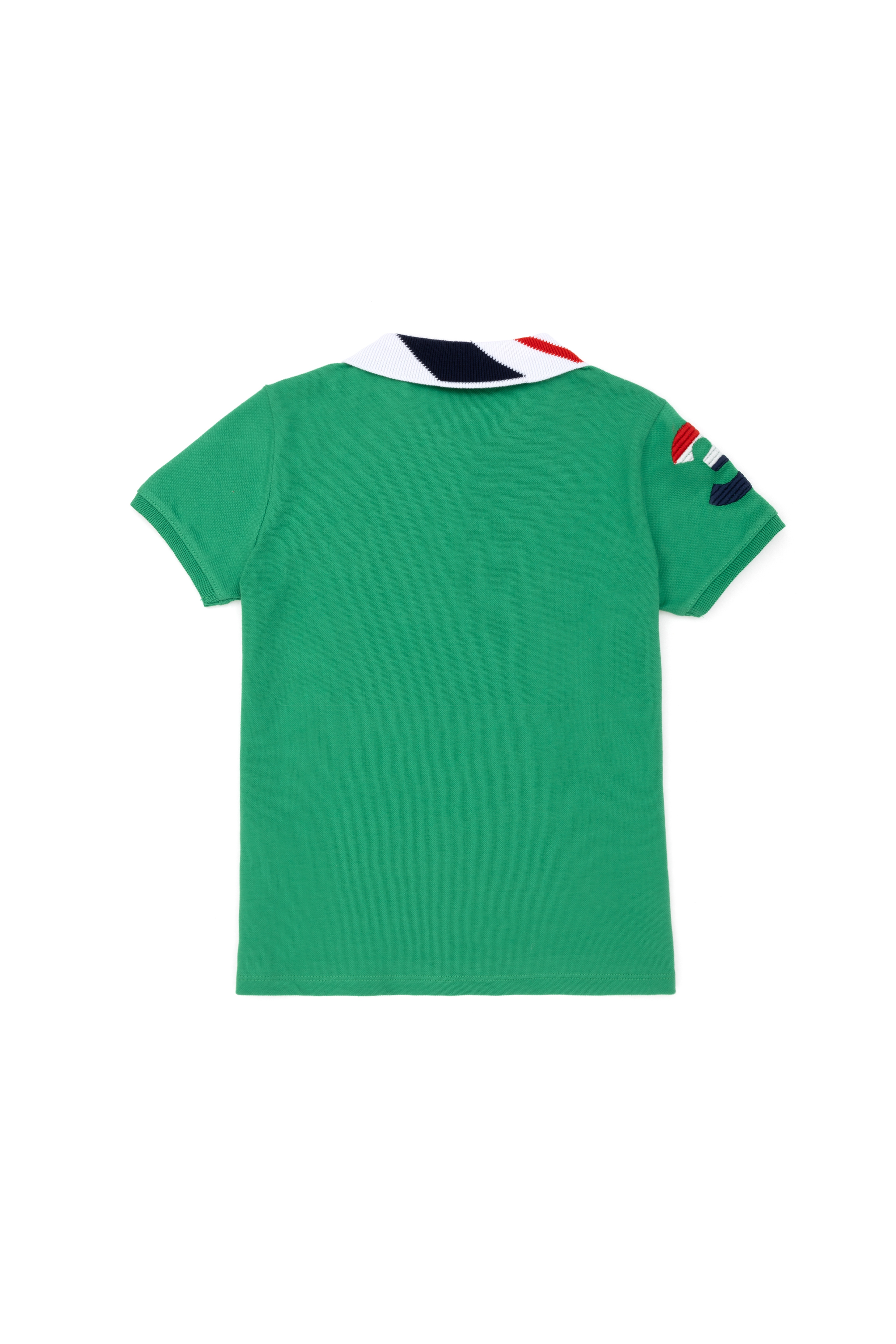 Erkek Çocuk Yeşil Basic Polo Yaka Tişört