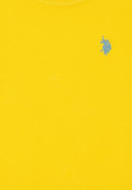 Çocuk Sarı Bisiklet Yaka Tişört - 50263194034