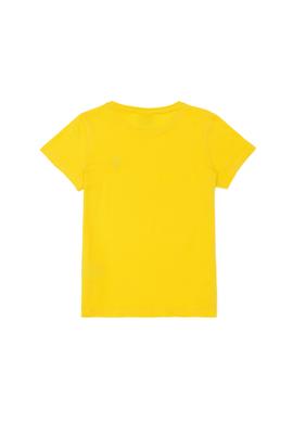 Çocuk Sarı Bisiklet Yaka Tişört - 50263194034