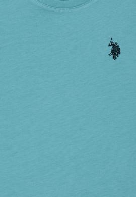 Çocuk Mint Bisiklet Yaka Tişört - 50263194056