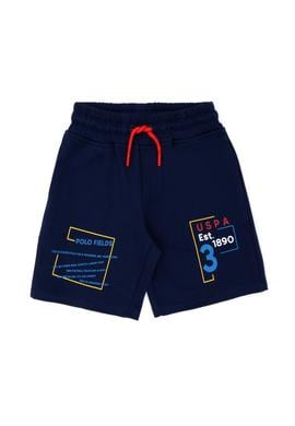 Çocuk Lacivert Örme Şort - 50263320031