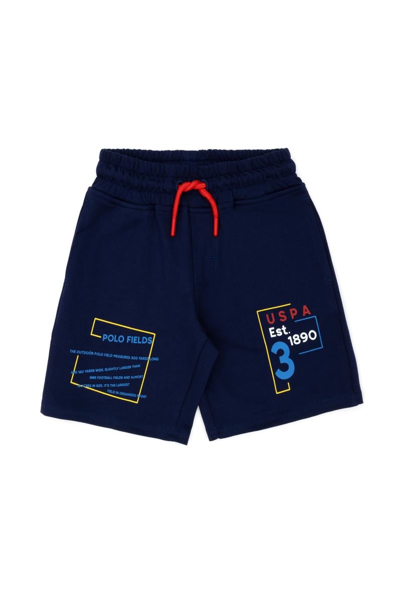 Çocuk Lacivert Örme Şort