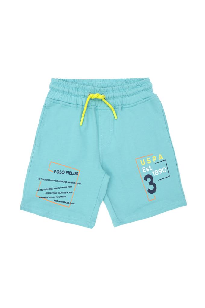 Çocuk Mint Örme Şort