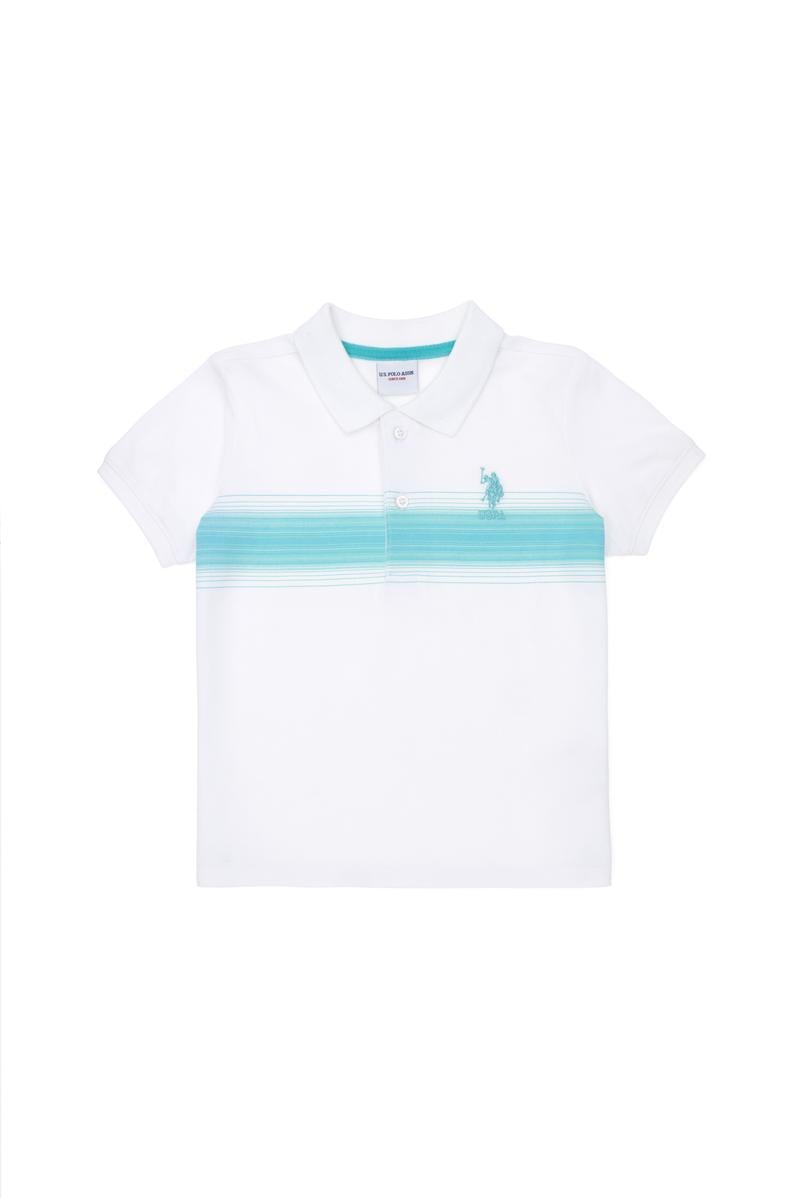 Erkek Çocuk Mint Polo Yaka Tişört