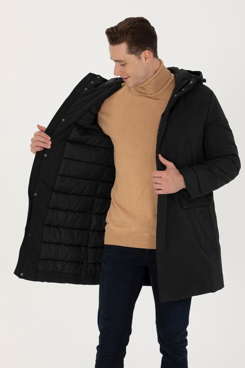 Erkek Siyah Kaban - 50270657005