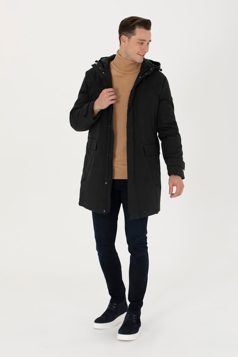 Erkek Siyah Kaban - 50270657005