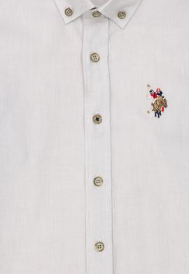 Erkek Çocuk Taş Uzun Kollu Basic Gömlek - 50263107219