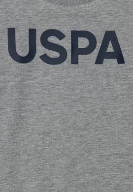 Çocuk Gri Melanj Basic Bisiklet Yaka Sweatshirt - 50269425003