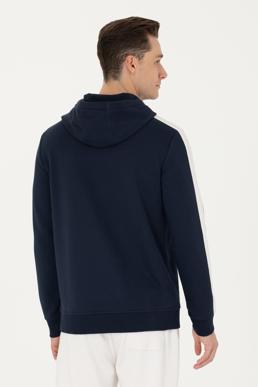 Erkek Lacivert Sweatshirt