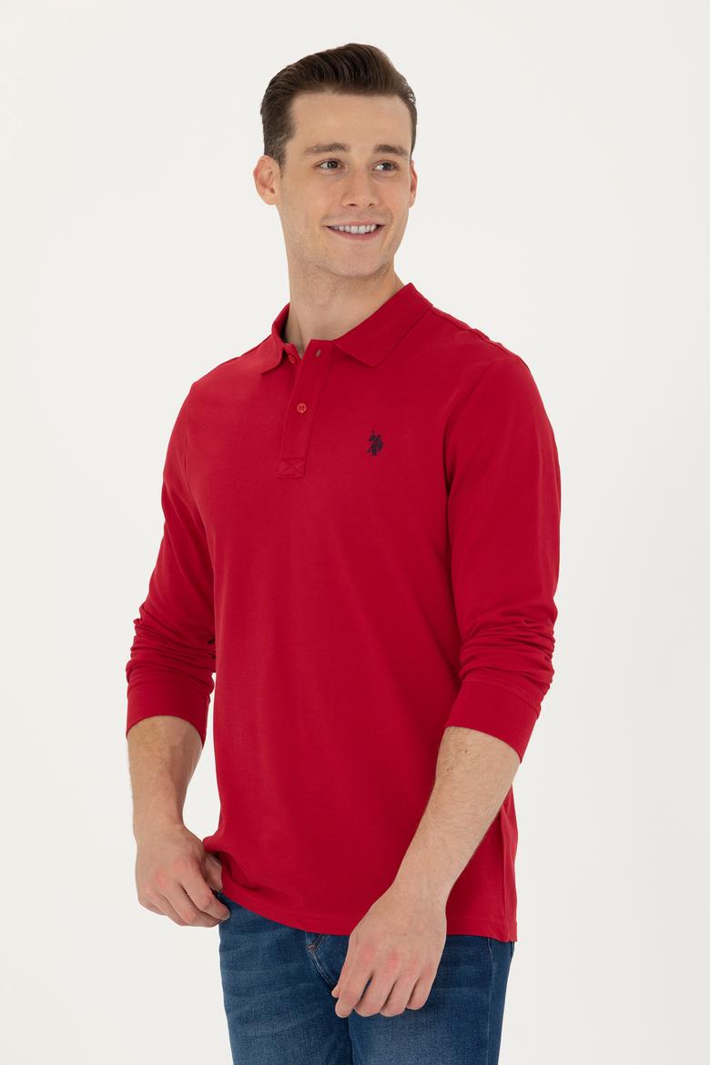 Erkek Kırmızı Basic Sweatshirt - 50269405264